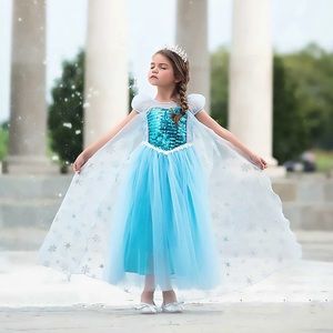 Girls Ice Queen Costume NWT